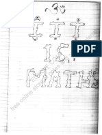 Mathematics Notes For IIT JEE PDF