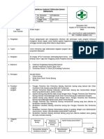 2.6.1 SOP Penyimpanan Barang Termasuk Bahan Berbahayaa