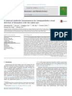 A Universal Multicolor Immunosensor for Semiquantitative Visual Detection of Biomarkers With the Naked Eyes