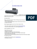 Cara Reset Canon IP1200