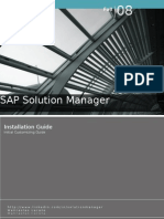 Sap Solution Manager - Installation Guide - Initial Customizing