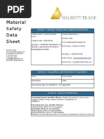 Download SOLIDITY TRADE  Material Safety Data Sheet by Solidity Trade SN33443771 doc pdf