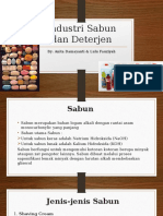 Industri Sabun Dan Deterjen