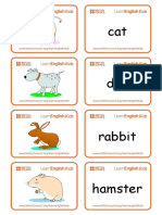 Flashcards Pets