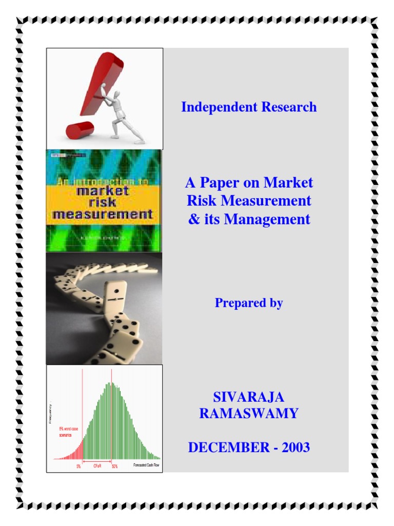 Market Risk Measurement & Management | PDF