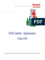 Profit Controller - Implementation Course 4516: Process Solutions