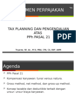 Sesi 9 Tax Planning PPh 21