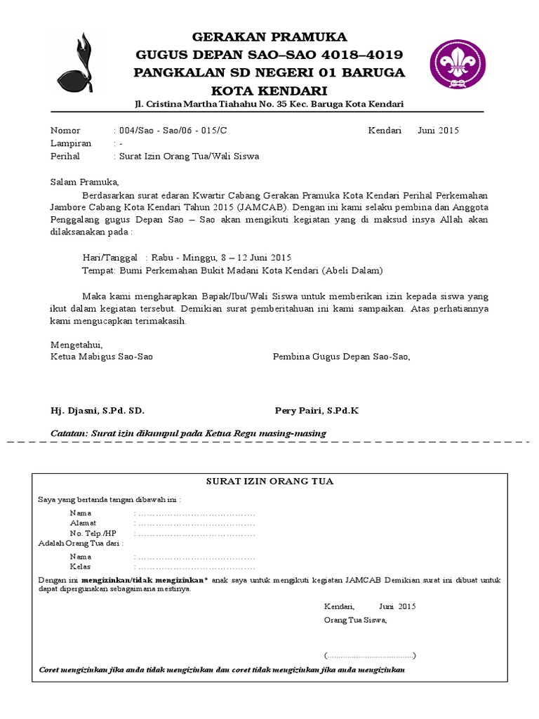 Surat Dan Mandat