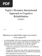 Toglia's Dynamic Interactional Approach To Cognition