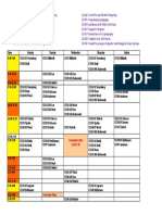 CS Course Schedule and Descriptions