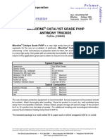 Technical Information: Microfine Catalyst Grade PVHP Antimony Trioxide