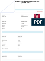 CMAT Application Form