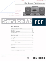 Philips FW352C (21,22,25,37) PDF