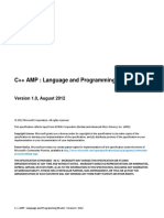 CPP Amp Language and Programming Model