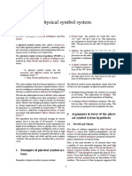 Physical Symbol System