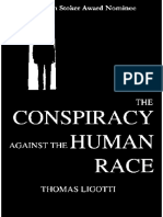 The Conspiracy Against The Human Race - Thomas Ligotti