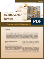 Indonesia health sector pharmaceutical reform