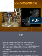 Teknologi Organisasi