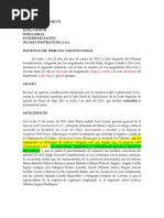 STC. (03) Tres Casos Sobre Tranqueras. Limitación Al Libre Tránsito