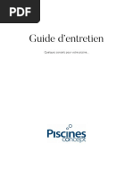 Guide Entretien Piscine