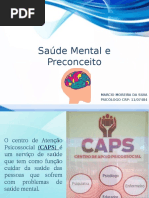 Saúde Mental e Preconceito
