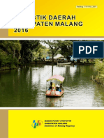 Statistik Daerah Kabupaten Malang 2016