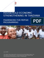 Household Economic Strengthening in Tanzania: Framework For PEPFAR Programming