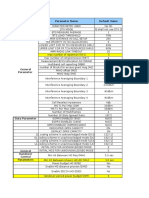 Parameters Mapping 25th June 2009 - Final TP Response