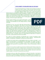 Situación de La Salud Mental en El Perú.