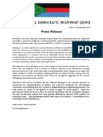 NDM Press Release PDF