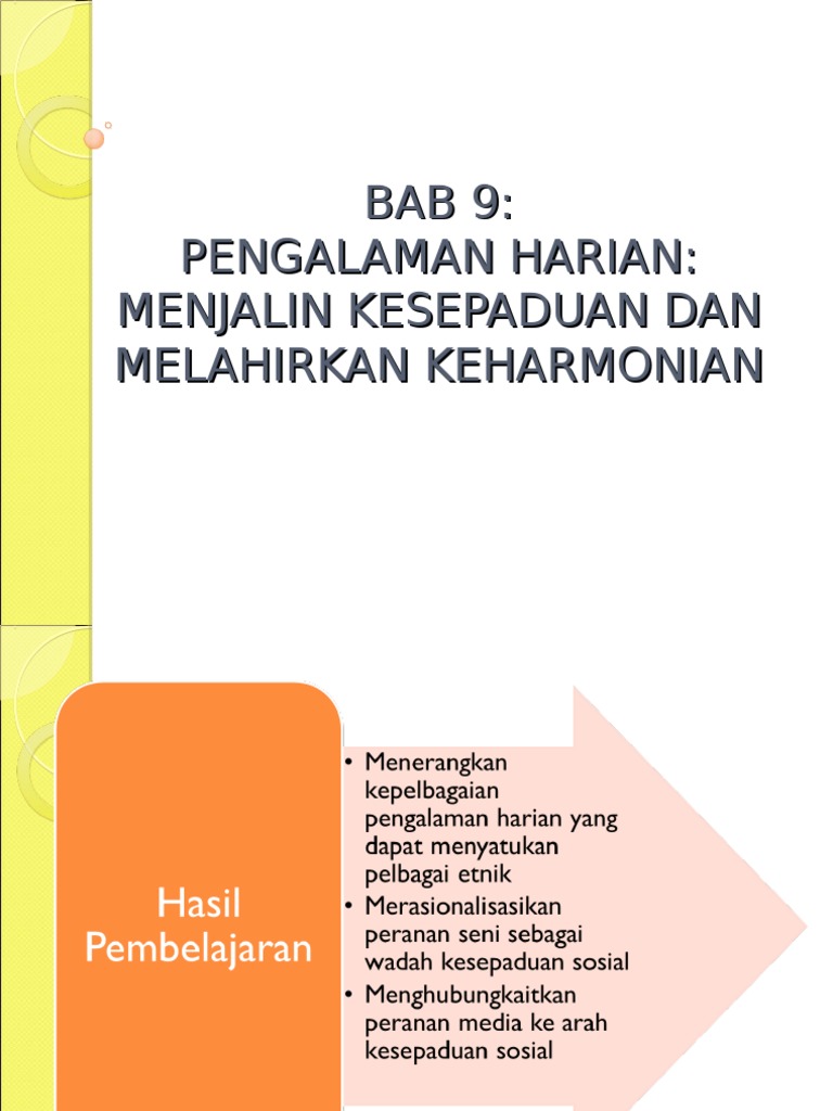 Bab 9 Pengalaman Harian Pdf