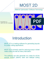 Most 2D: Material Optimization Software Technology