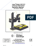 Operation Manual: Thumper Model 1007CCV Mechanical CPR System