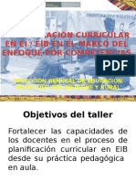 Programación Curricular en Eib