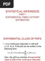 3.exponential Family & Point Estimation - 552