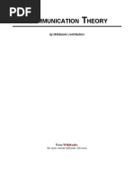 Download communication theory by 420 SN334505 doc pdf