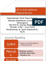 Vitamin D in Schizophrenia