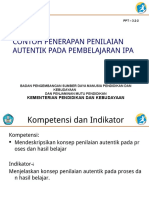 2.4 - 3.1 Contoh Penerapan Penilaian Autentik pada PBM IPA Pitagiri.pptx