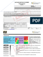 Safe Work Method Statement: Fixed Scaffold