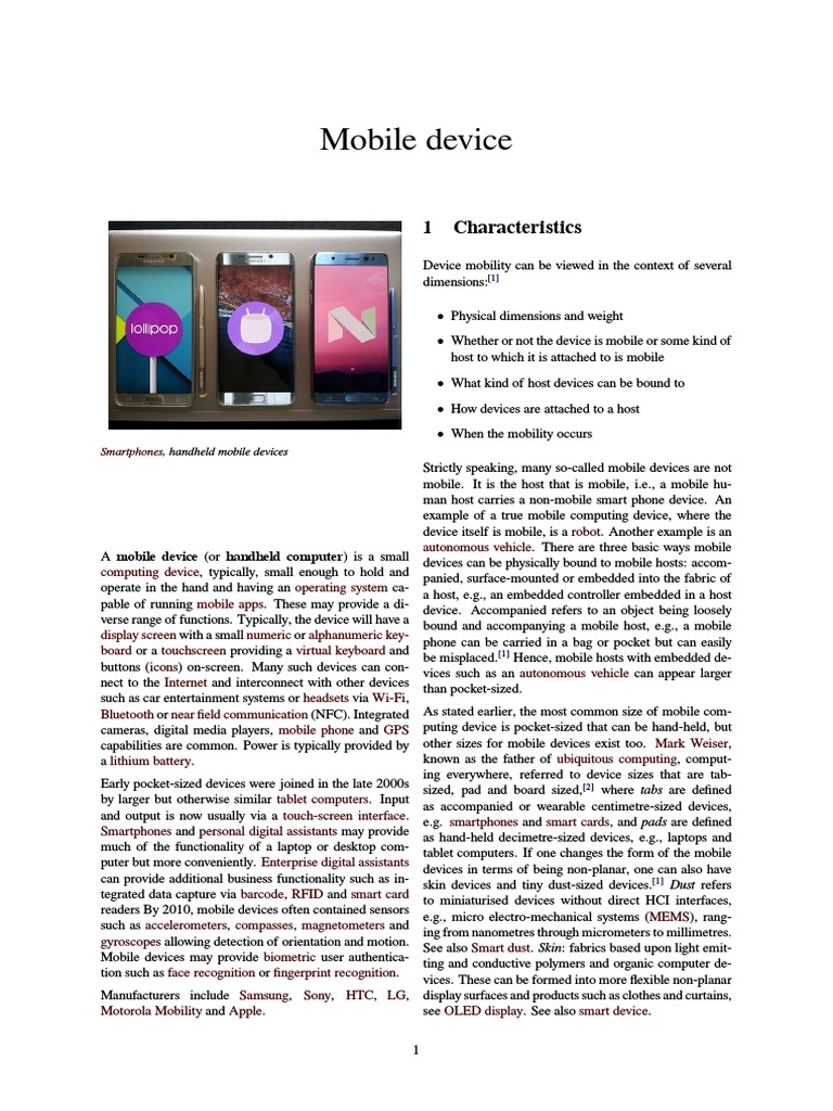 Understanding Mobility A Comprehensive Look at the Dimensions, Types