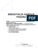 Sredstva Za Gasenje Pozara