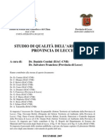 Rapporto ISAC Provincia 2007