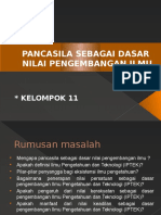 Pancasila Sebgai Dasar Nilai Pengembangan Ilmu New