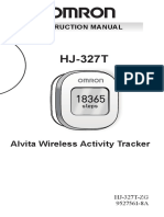 Instruction Manual: Alvita Wireless Activity Tracker