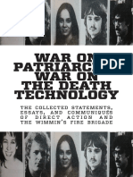 War On Patriarchy War On The Death Technology