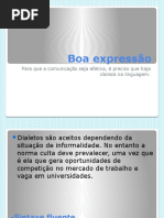 Boa Expressão - Power Point