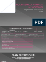 Rutina Plan Nutricional y Ejercicio