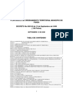 Esquema de Ordenamiento Territorial - Decreto - Funza - Cundinamarca - 1999