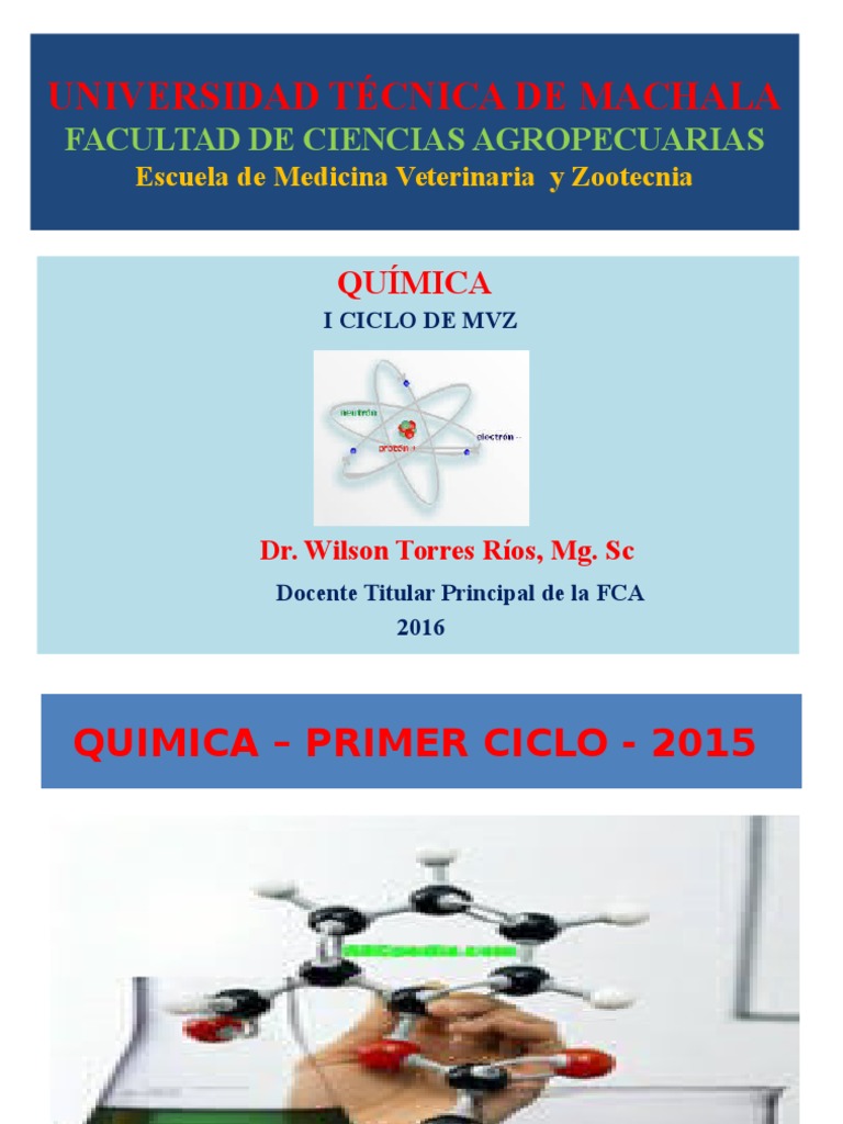 Unidad I_generalidades de La Quimica Gases Materia