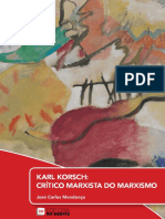 Karl Korsch: Crítico Marxista Do Marxismo